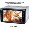 6.2Inch Double Din Car DVD/TV Player With USB Port,SD/MMC Card Slot
